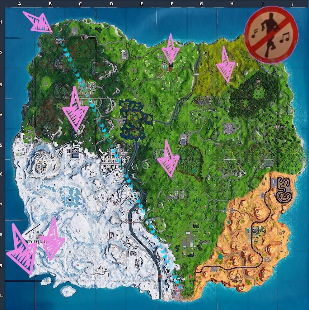 forbidden places - Season 7 Week 1 - Complete all challenges
