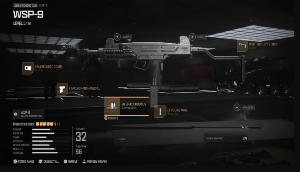 WSP9 Top Loadout New Warzone SMG Meta Customization